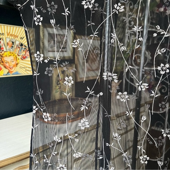 90s Y2K Maxi Sheer Dress - Picture 3 of 8